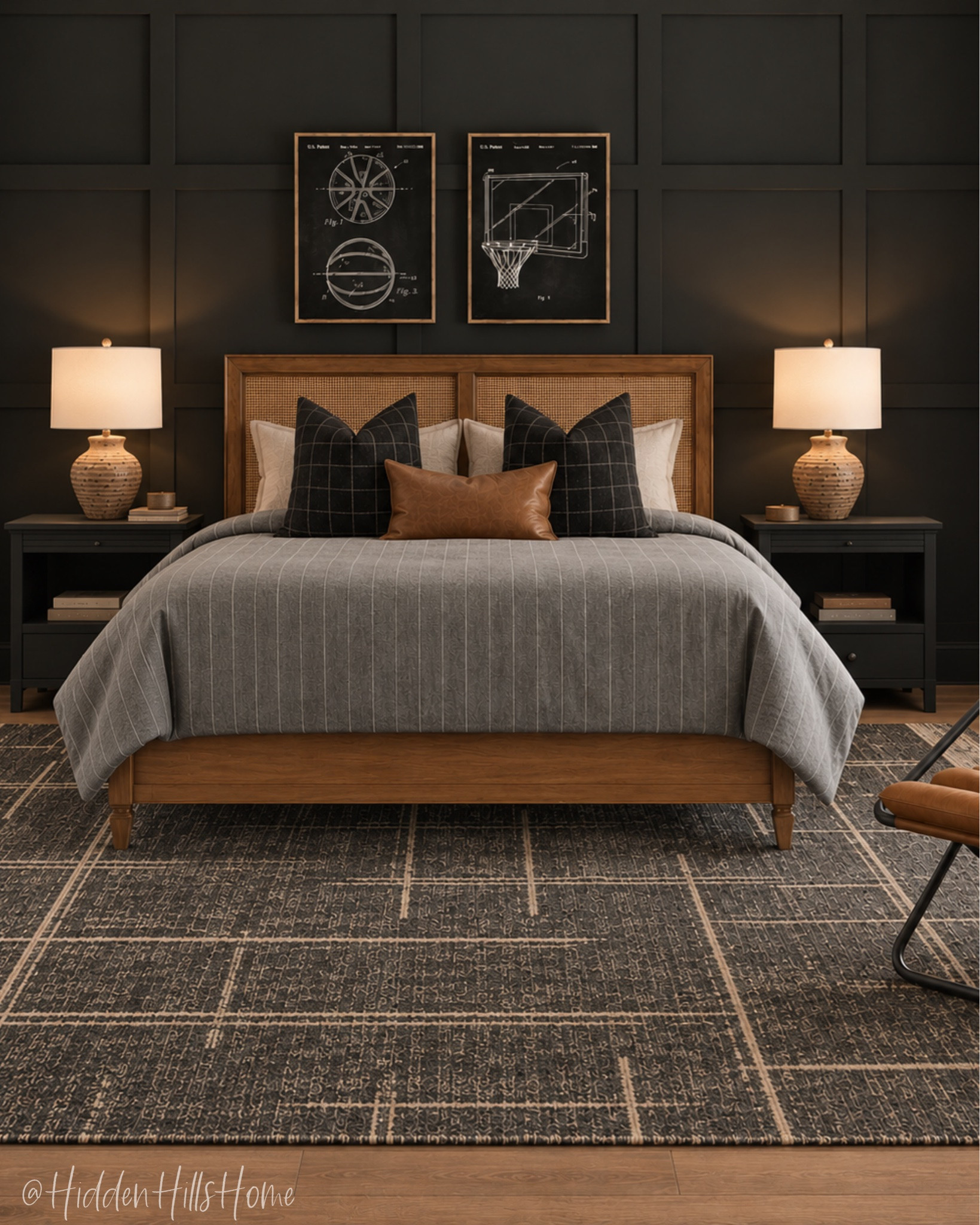 Teen boys bedroom decor mood board, boys room decor ideas, masculine bedroom Inspo, boys room design, teen bedroom #boysbedroom