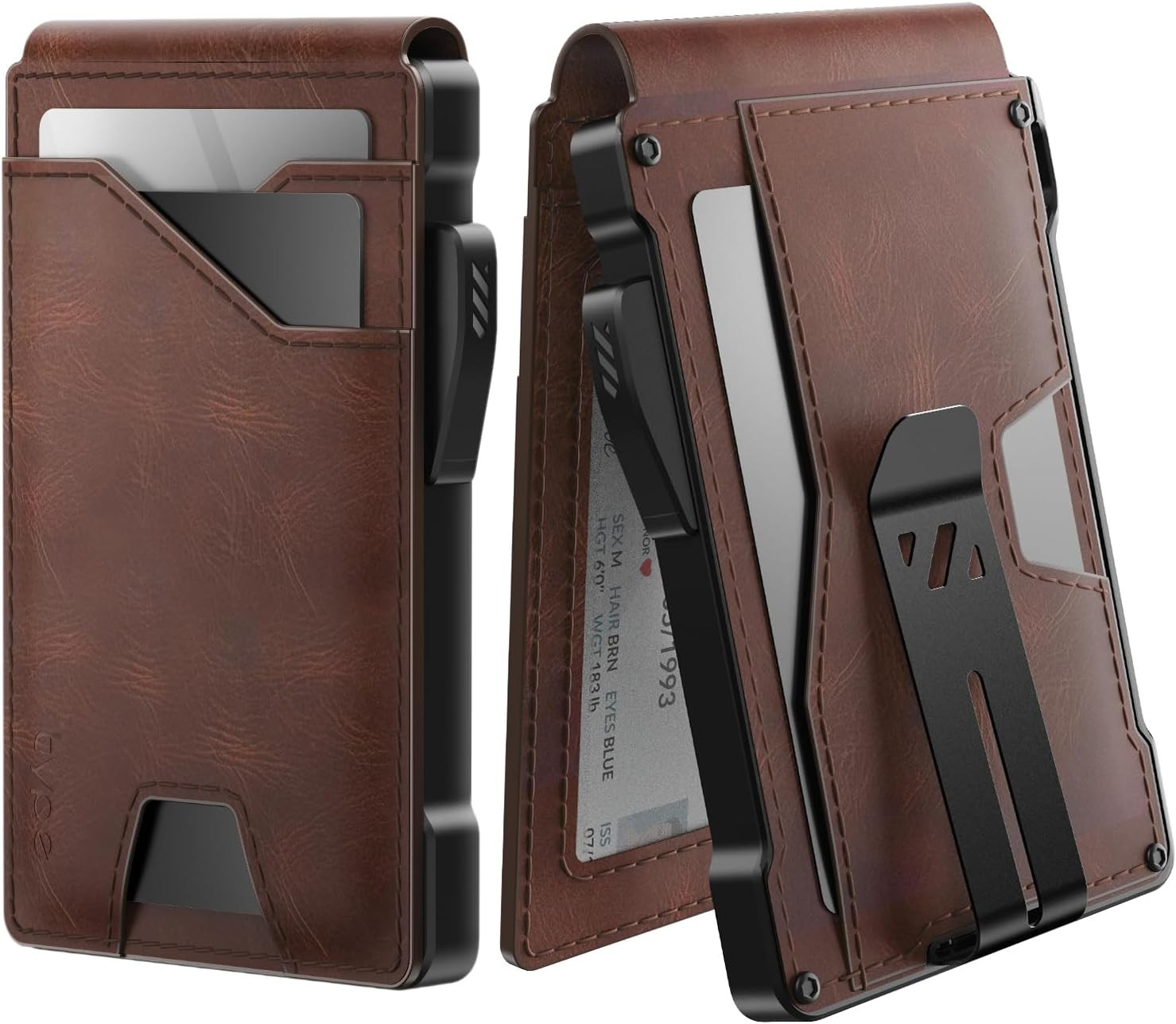 typecase Tactical Wallet for Men Card Holder: Pop Up Card Case, Genuine Leather, Smart, RFID Bloc... | Amazon (US)