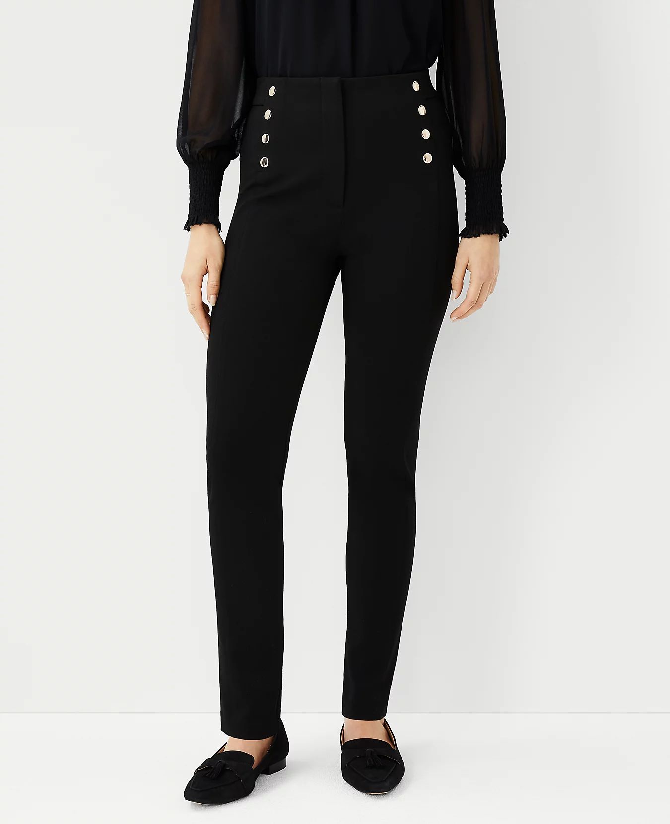 The Admiral Audrey Pant in Bi-Stretch | Ann Taylor (US)