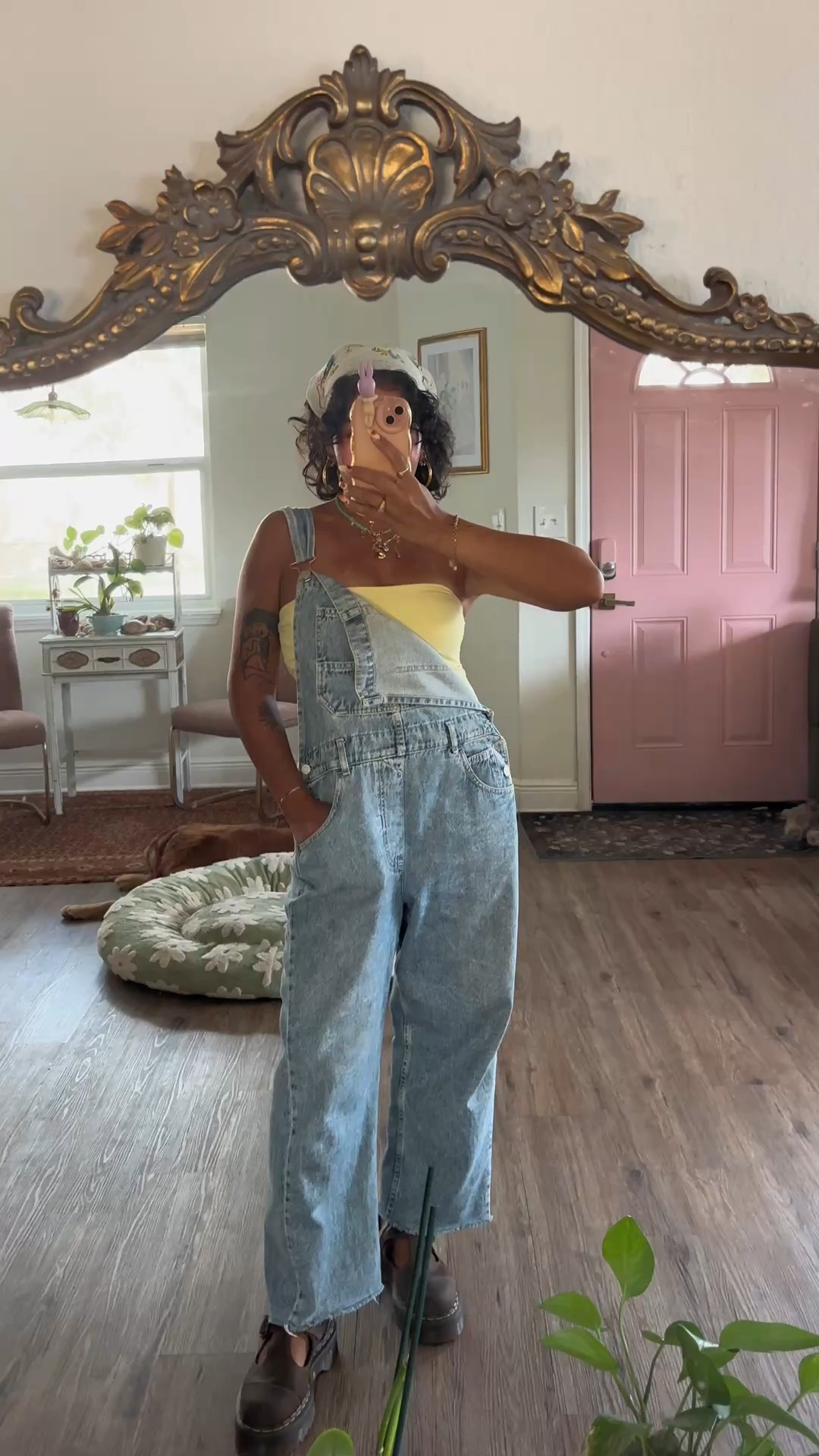 Wearing a M in the overalls and an XS/S in the tube top💛 

#LTKU #LTKStyleTip #LTKPetite