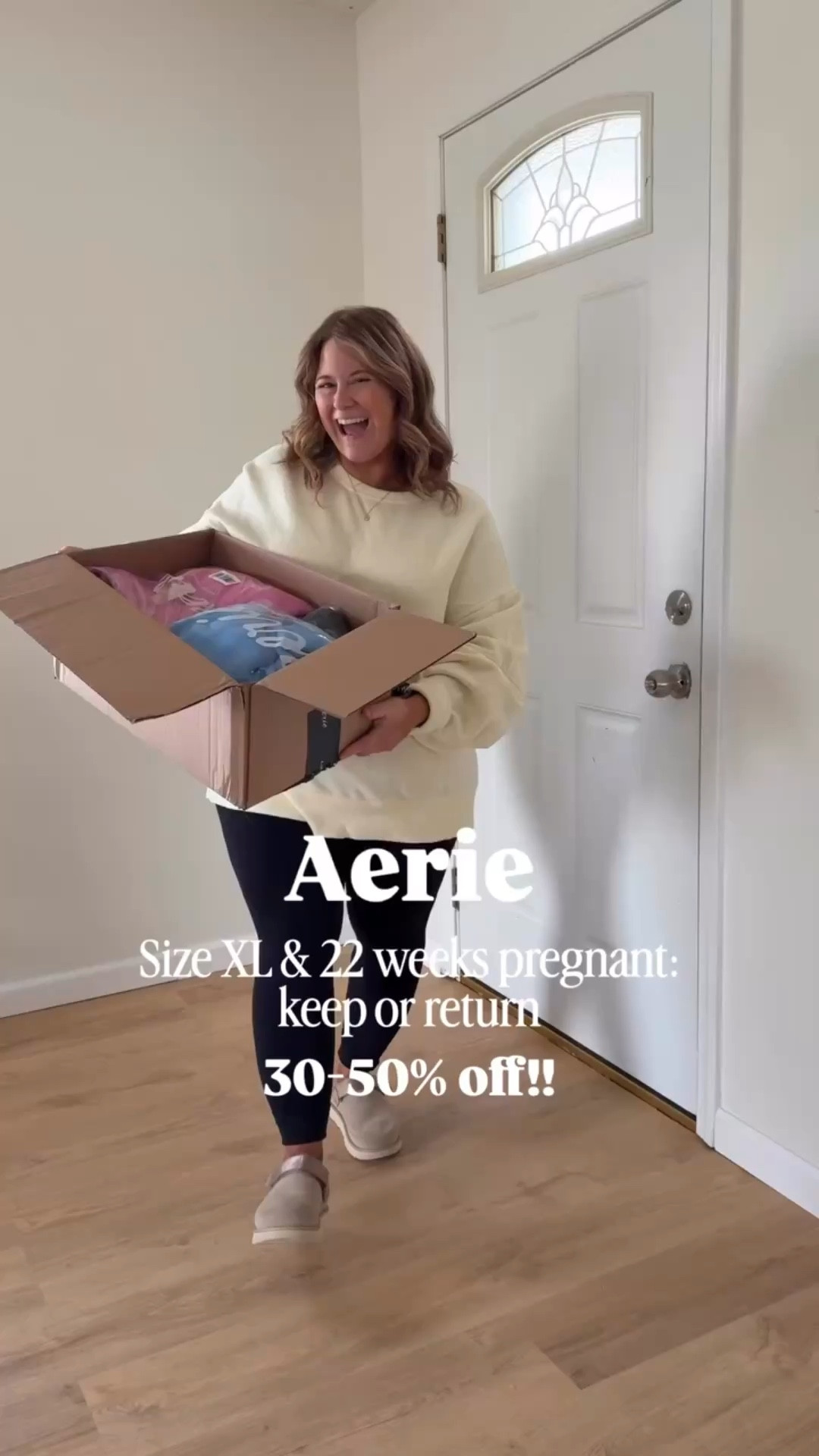 Aerie sale!! Here’s what I purchased recently & my sizing

Go to sweatshirt (striped, leopard & butter yellow) - large
Go to shorts / XL
Snap pullover / XL (usually a large but sized up for the bump)
Barrel sweatpants - XL regular length 
Swimsuit - XXL in both 
Ruffle shorts / Xl (didn’t keep)

#LTKSaleAlert #LTKBump #LTKMidsize