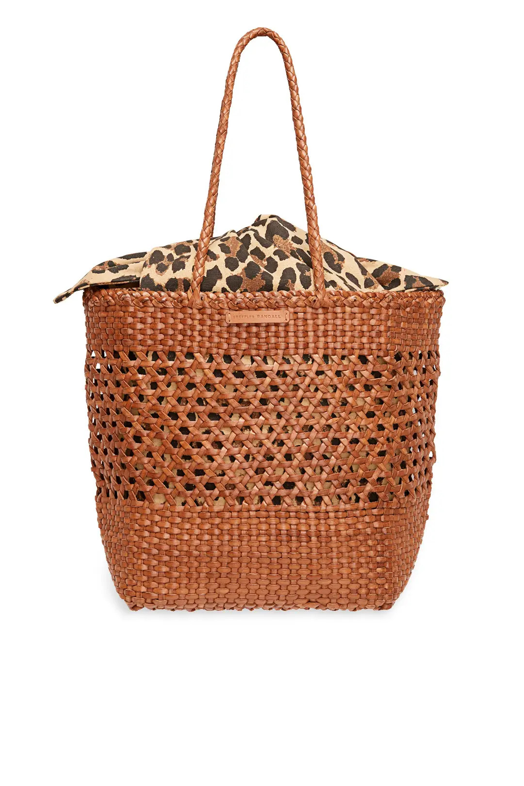 Woven Leather Tote | Rent The Runway