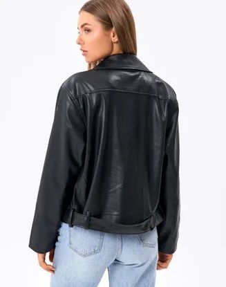 Faux Leather Biker Jacket | Glassons (AU & NZ)
