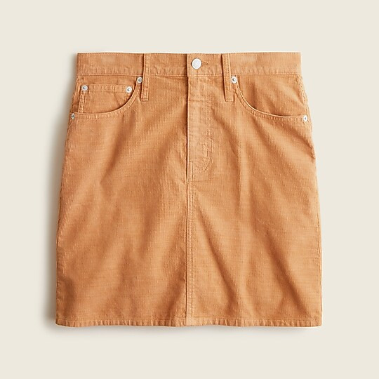 Mini skirt in corduroy | J. Crew US
