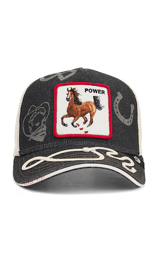 Full Throttle Trucker Hat in Navy | Revolve Clothing (Global)