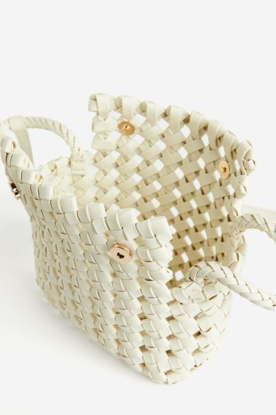 Braided Crossbody Bag - Pale yellow - Ladies | H&M US | H&M (US + CA)
