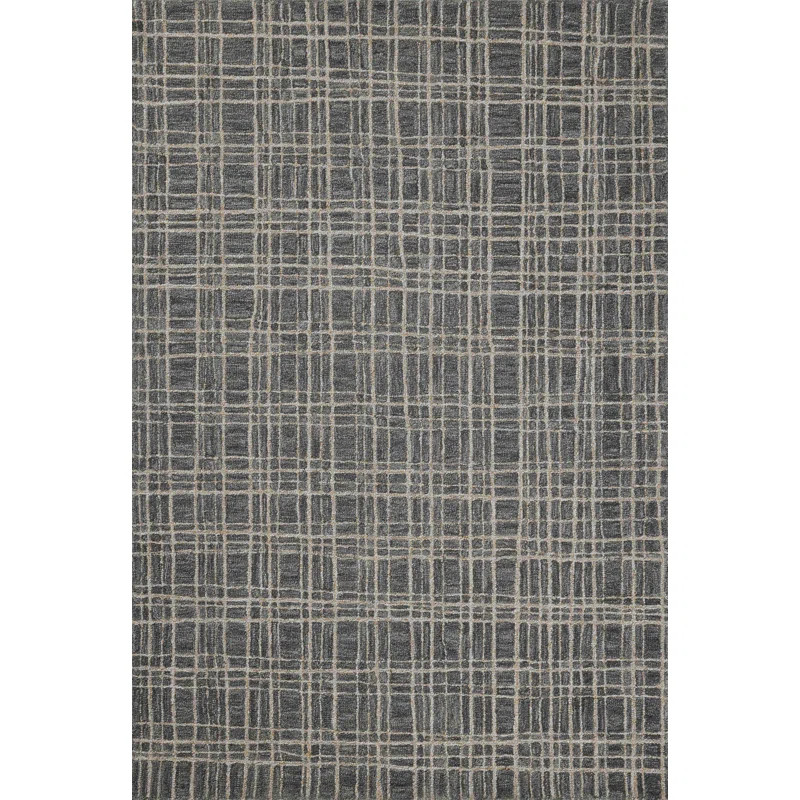 Chris Loves Julia x Loloi Polly Graphite / Pebble Area Rug | Wayfair North America