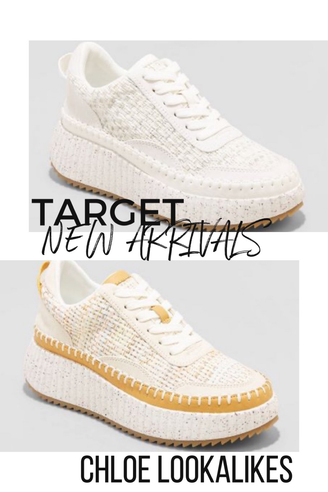 Chloe sneaker lookalikes at Target only $43🤩👏🏻

#LTKunder50 #LTKstyletip #LTKshoecrush