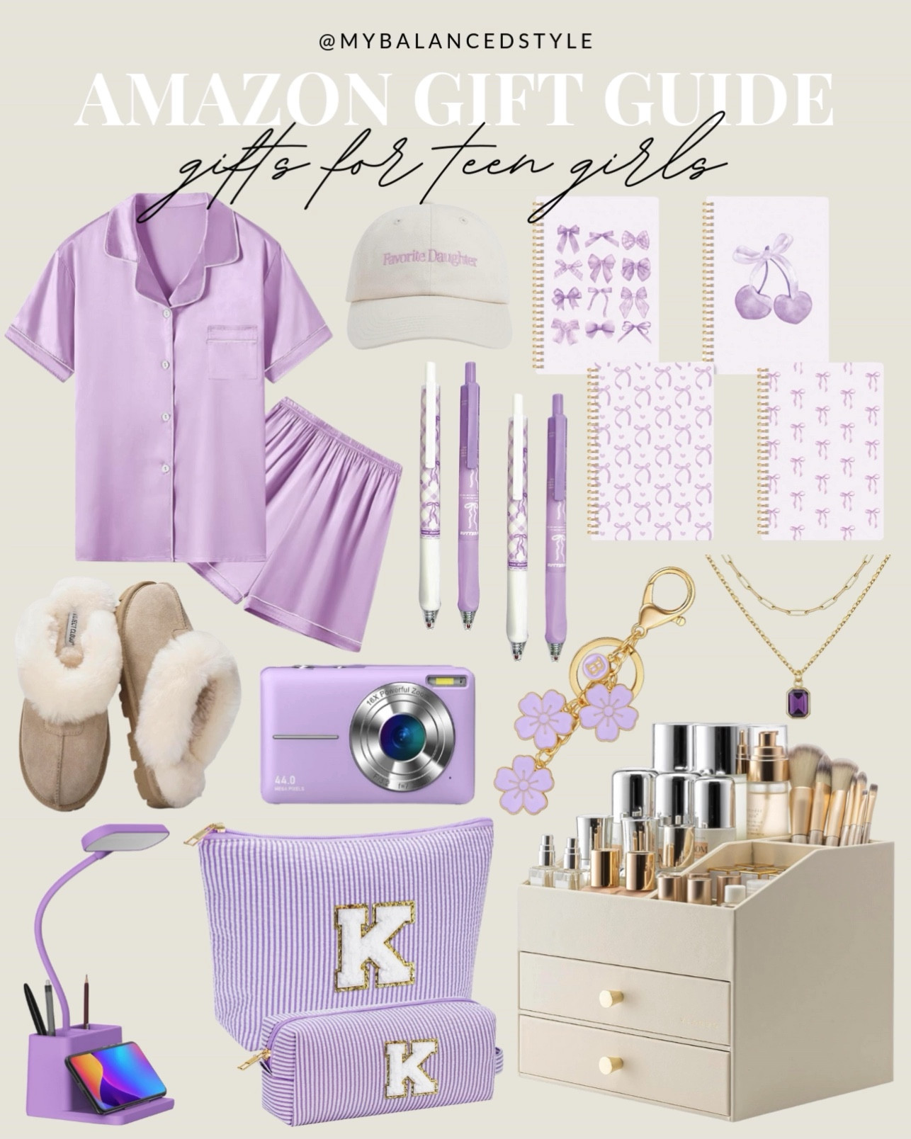 Amazon gifts for teen girls

Trendy jewelry
Makeup gift sets
Skincare minis
LED light strips
Cute phone cases
Mini backpacks
Cozy hoodies
Stanley-style tumblers

#LTKHoliday #LTKSaleAlert #LTKGiftGuide