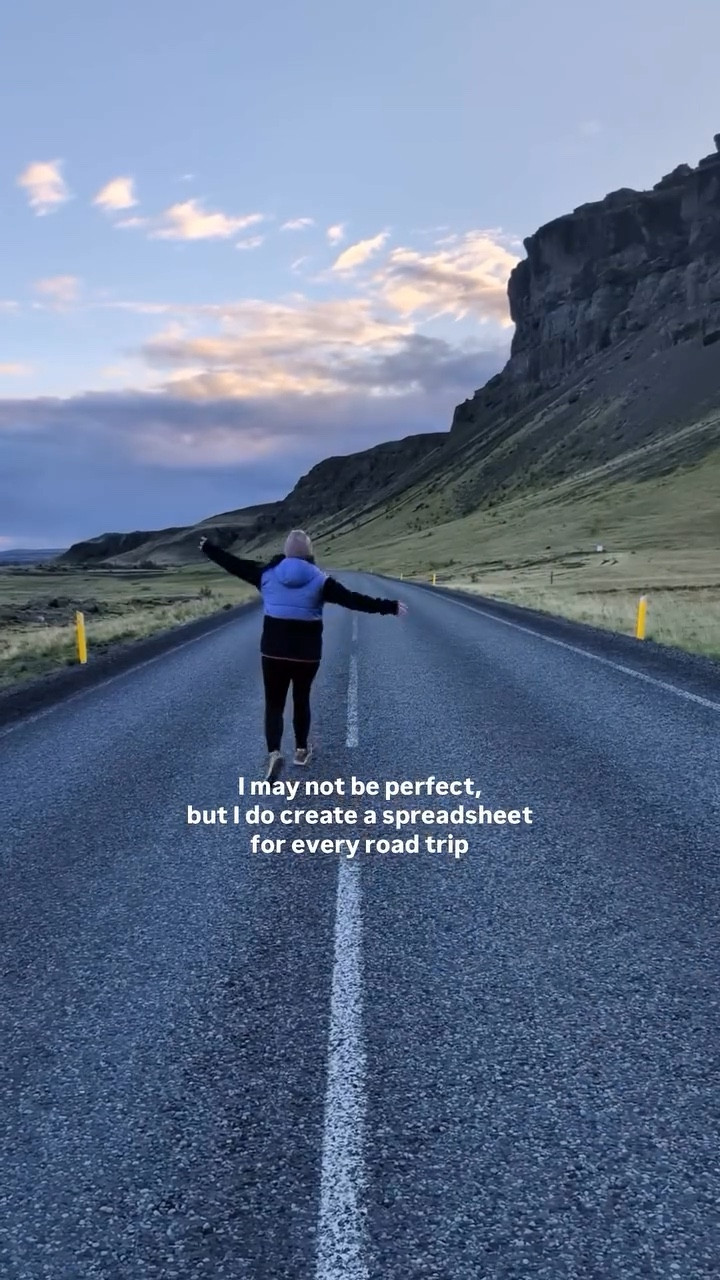 Some people wing it. I… color-code 🩵

From gas station stops to sunrise hikes and where to find the best local ice cream—I’ve got it all mapped out. Multiple tabs. Estimated drive times. Snack schedules. Even a backup plan for the backup plan.

Sure, it might be “extra.” But it’s also the reason we’re never hangry, never lost, and somehow always at the overlook right before golden hour.

Call it what you want—I call it ✨prepared✨.

Anyone else travel with a spreadsheet? Or are you the “we’ll figure it out when we get there” type? (No judgment. Okay… maybe a little.)

#LTKTravel #LTKActive #LTKPetite