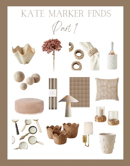 My favorite finds from Kate Marker...

#LTKhome