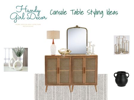 Console table styling ideas for your home Modern Farmhouse Decor

#LTKstyletip #LTKhome