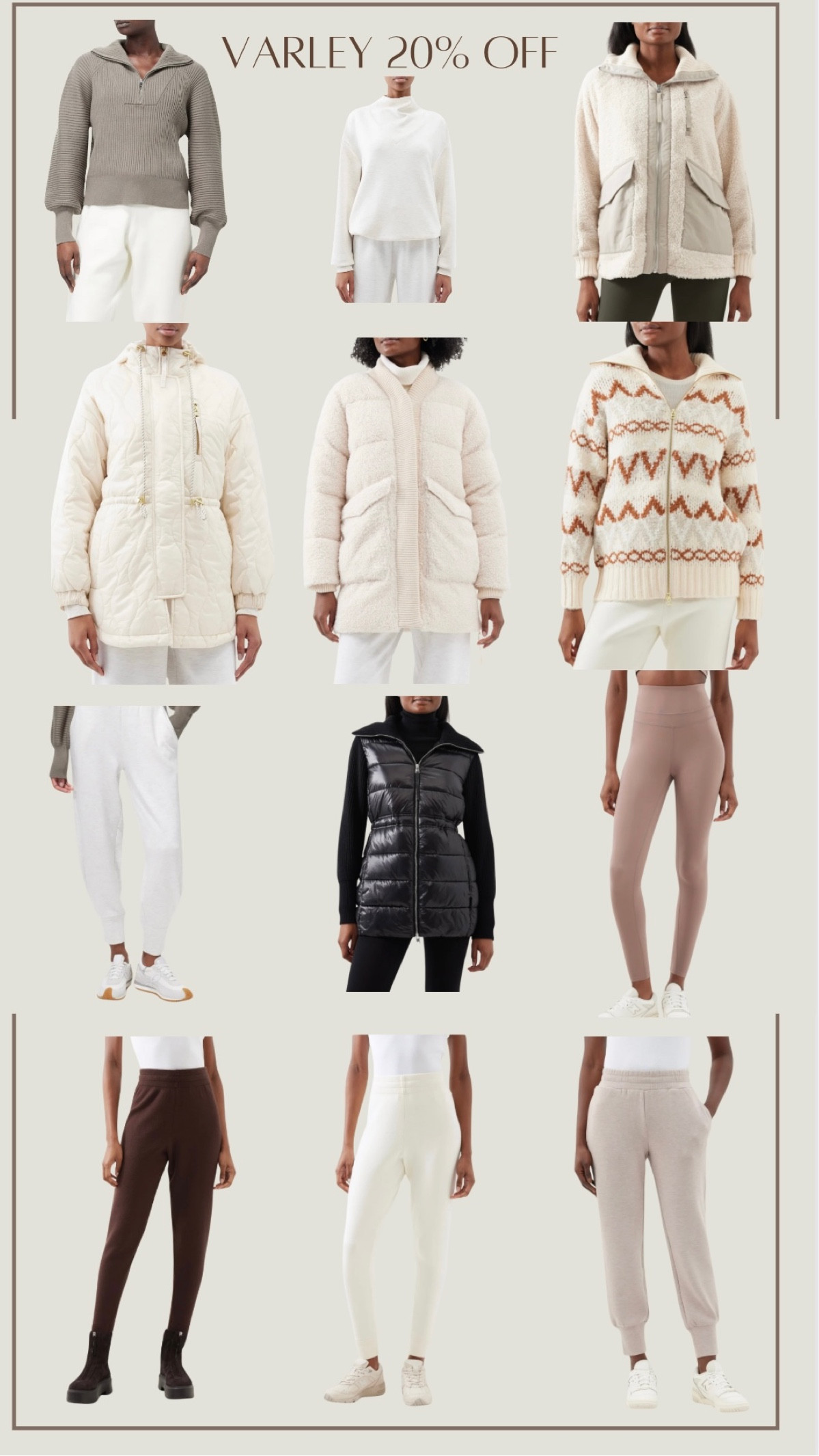 Varley 20% off sale, athleisure, sweatpants, sweatshirts

#LTKMostLoved #LTKsalealert #LTKstyletip