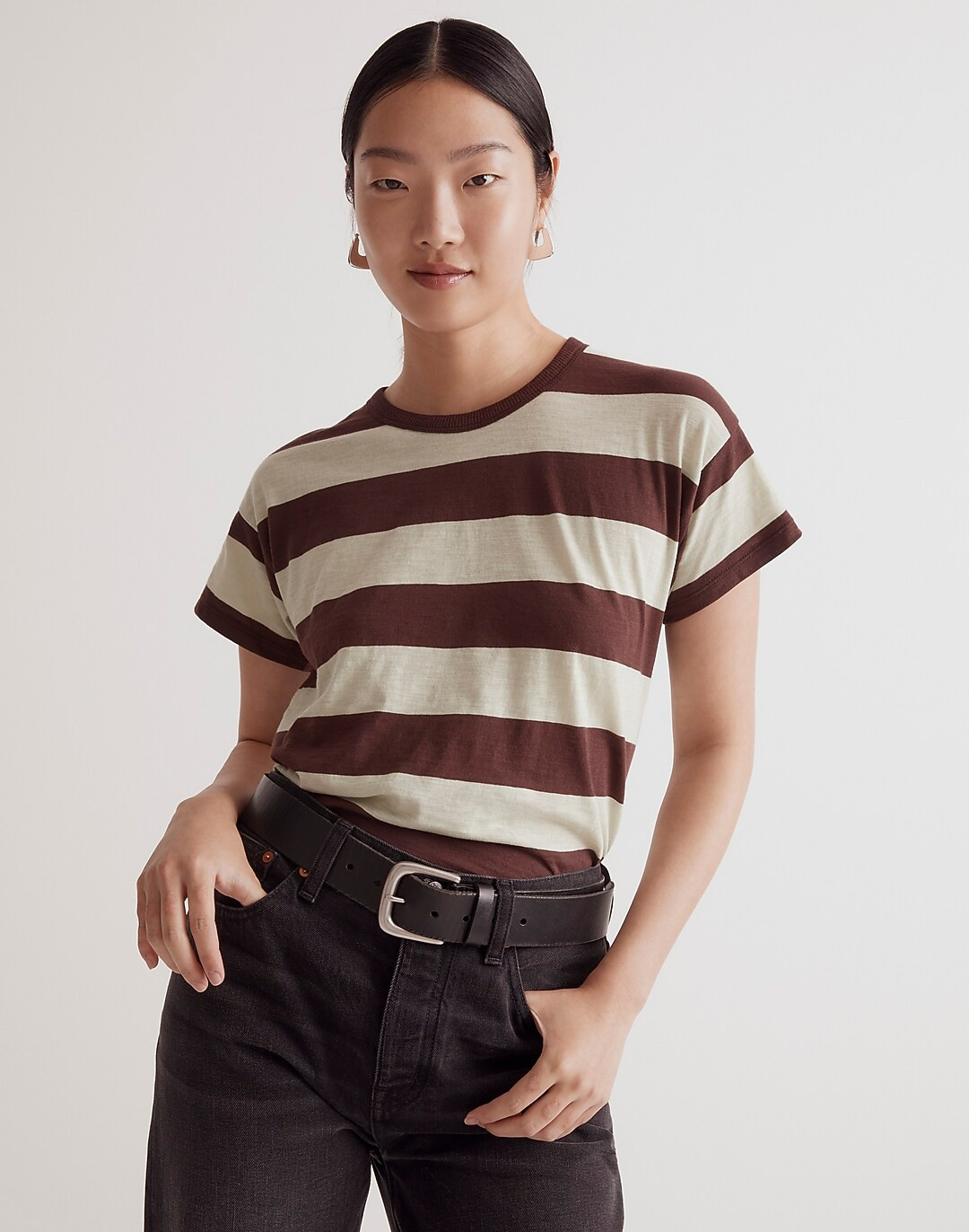 Whisper Crew Neck Tee | Madewell