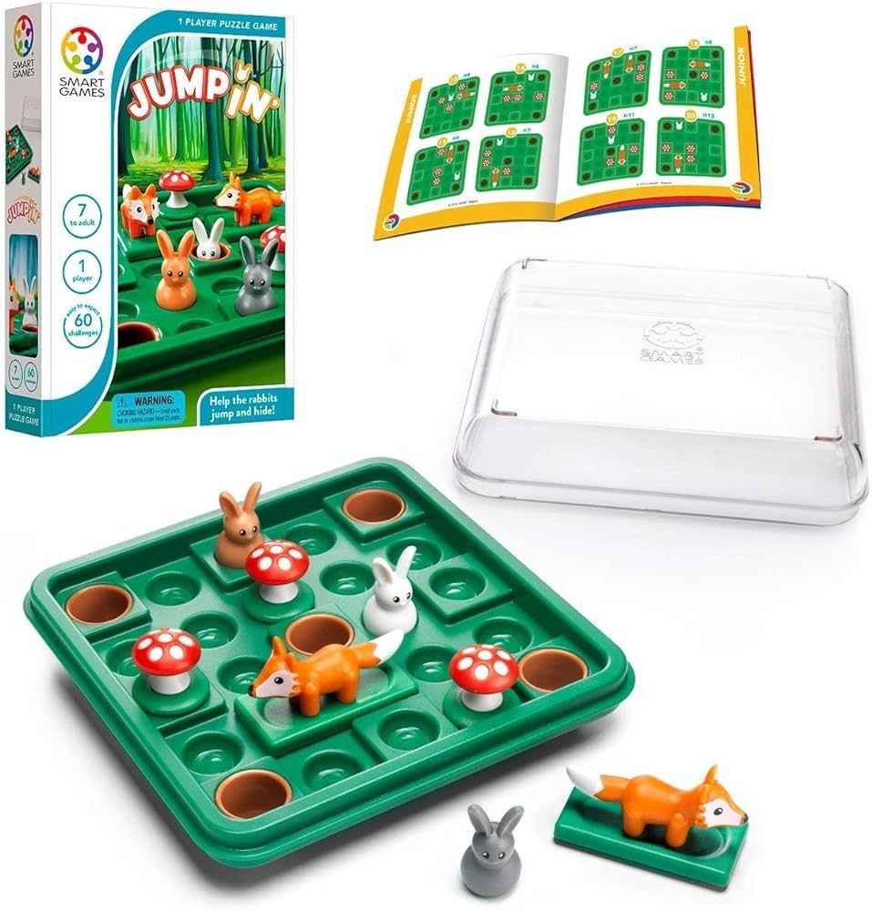 SmartGames Jump in’, a Cognitive Skill-Building Travel Puzzle Game for Kids and Adults Ages 7 &... | Amazon (US)