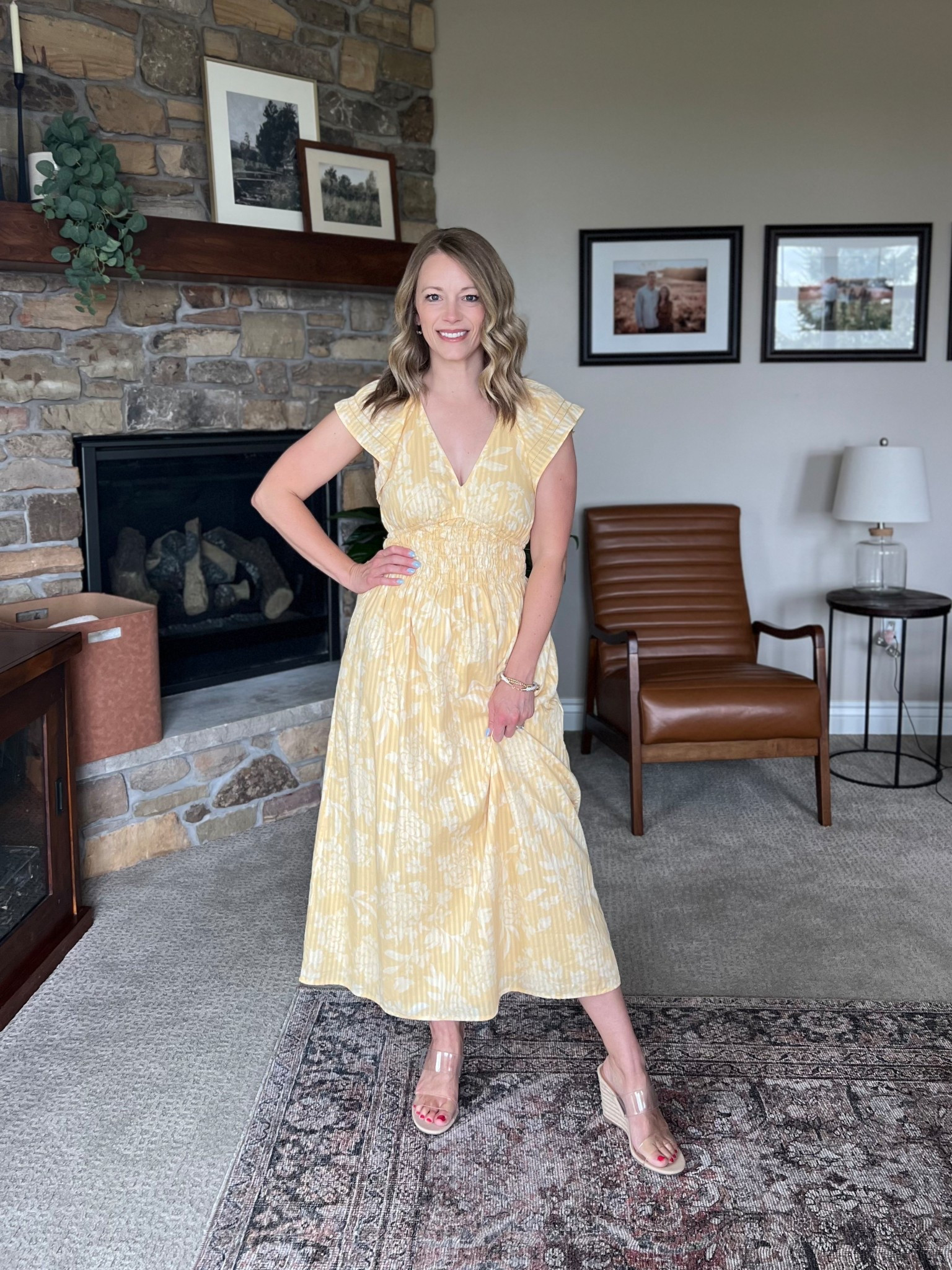 Hello butter yellow dress 🤩 in an XS! Would be so cute for Easter or spring! 

#LTKStyleTip #LTKFindsUnder50 #LTKSeasonal