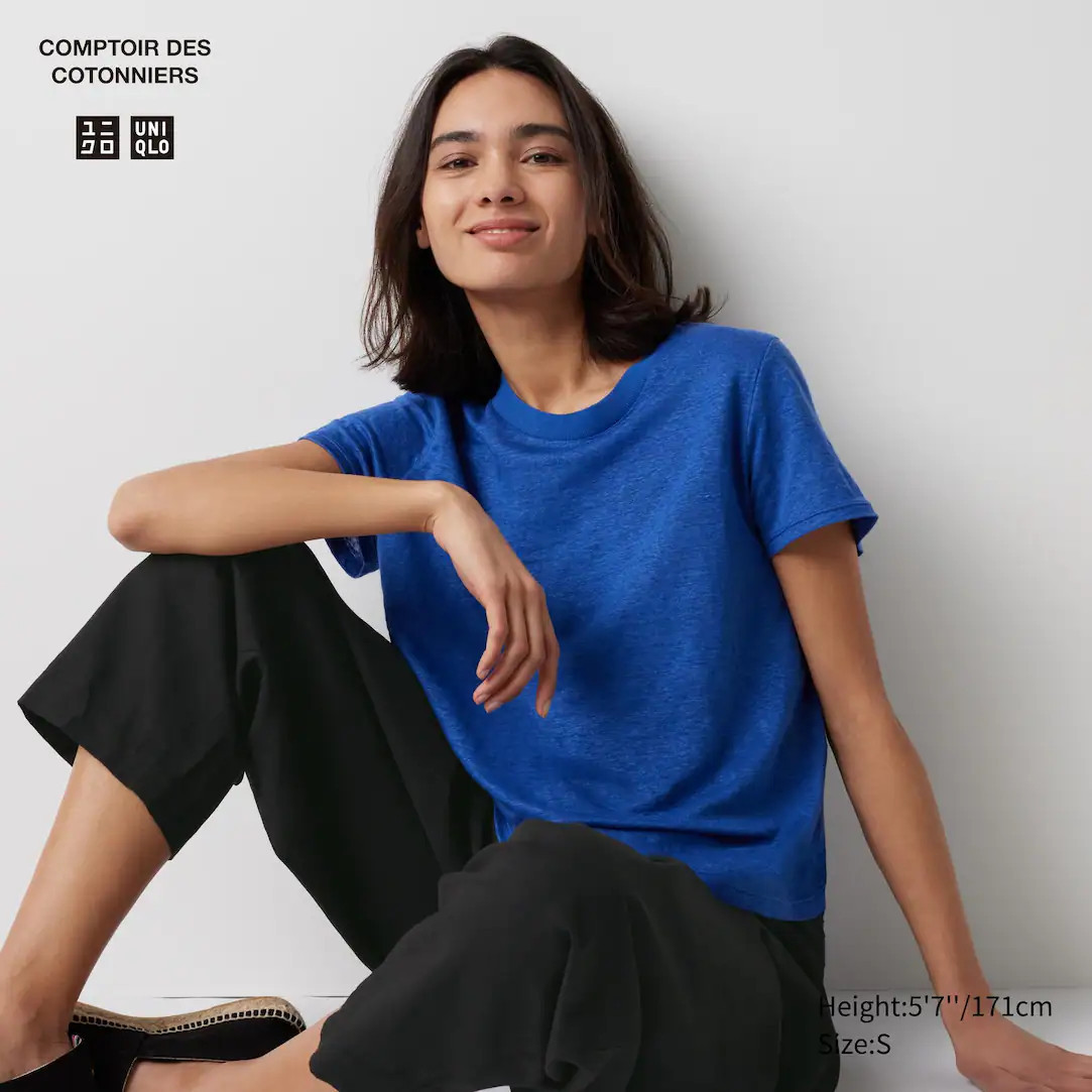 100 % Leinen T-Shirt | UNIQLO (DE)