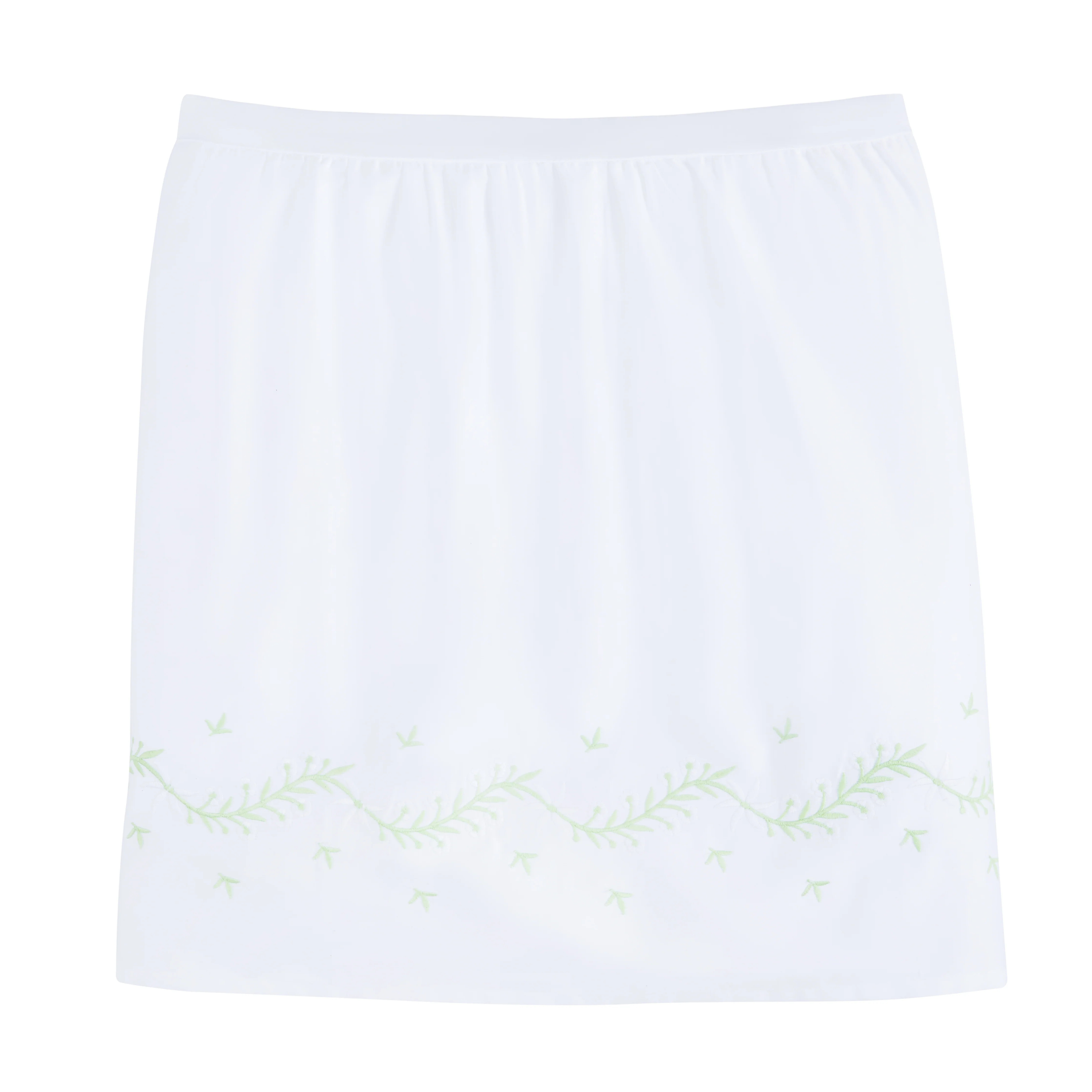 Embroidered Crib Skirt - Meadow | Little English