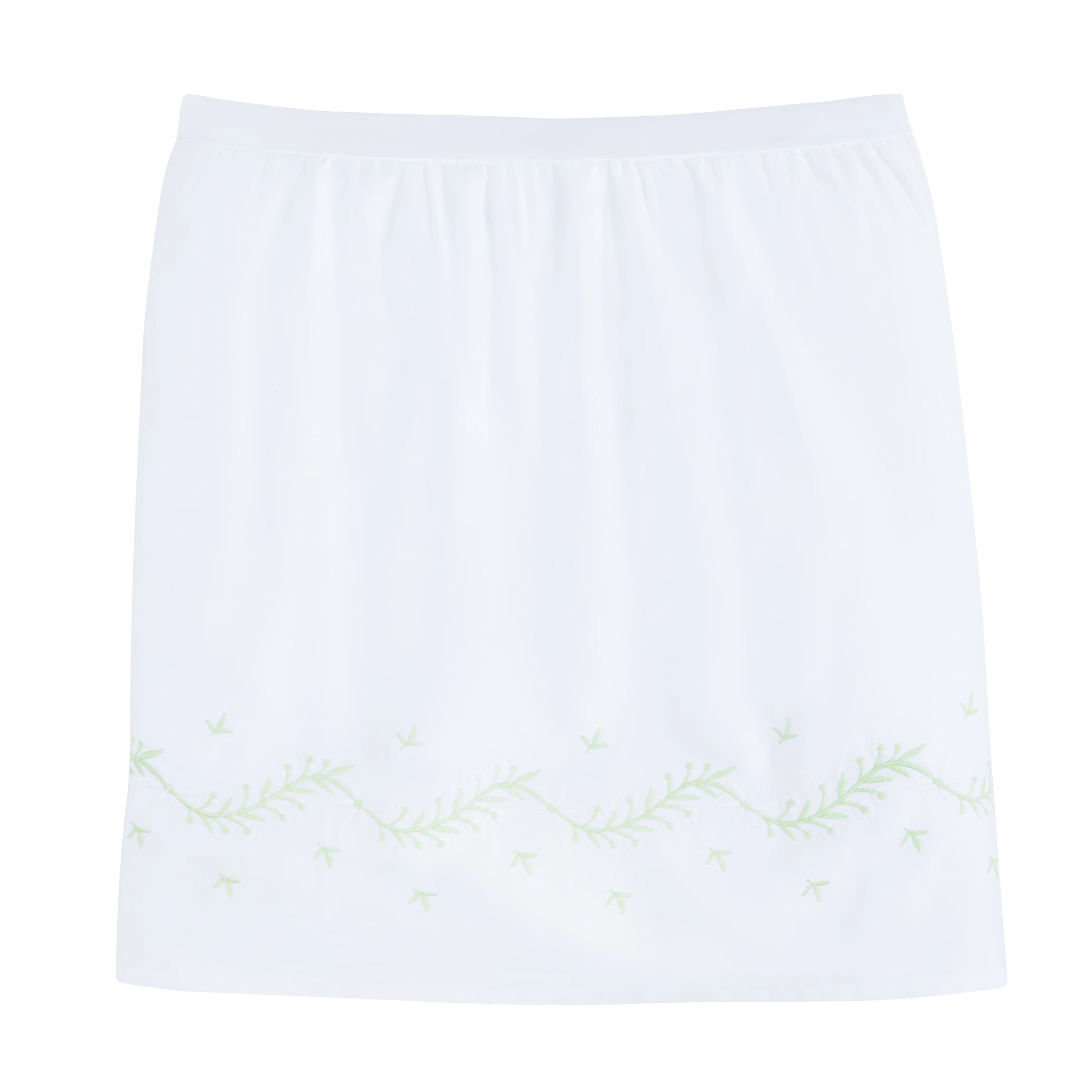 Embroidered Crib Skirt - Meadow | Little English