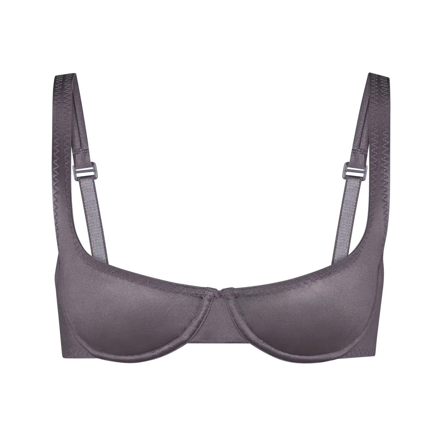 Stretch Satin Underwire Scoop Bra - Armor | SKIMS | SKIMS (US)