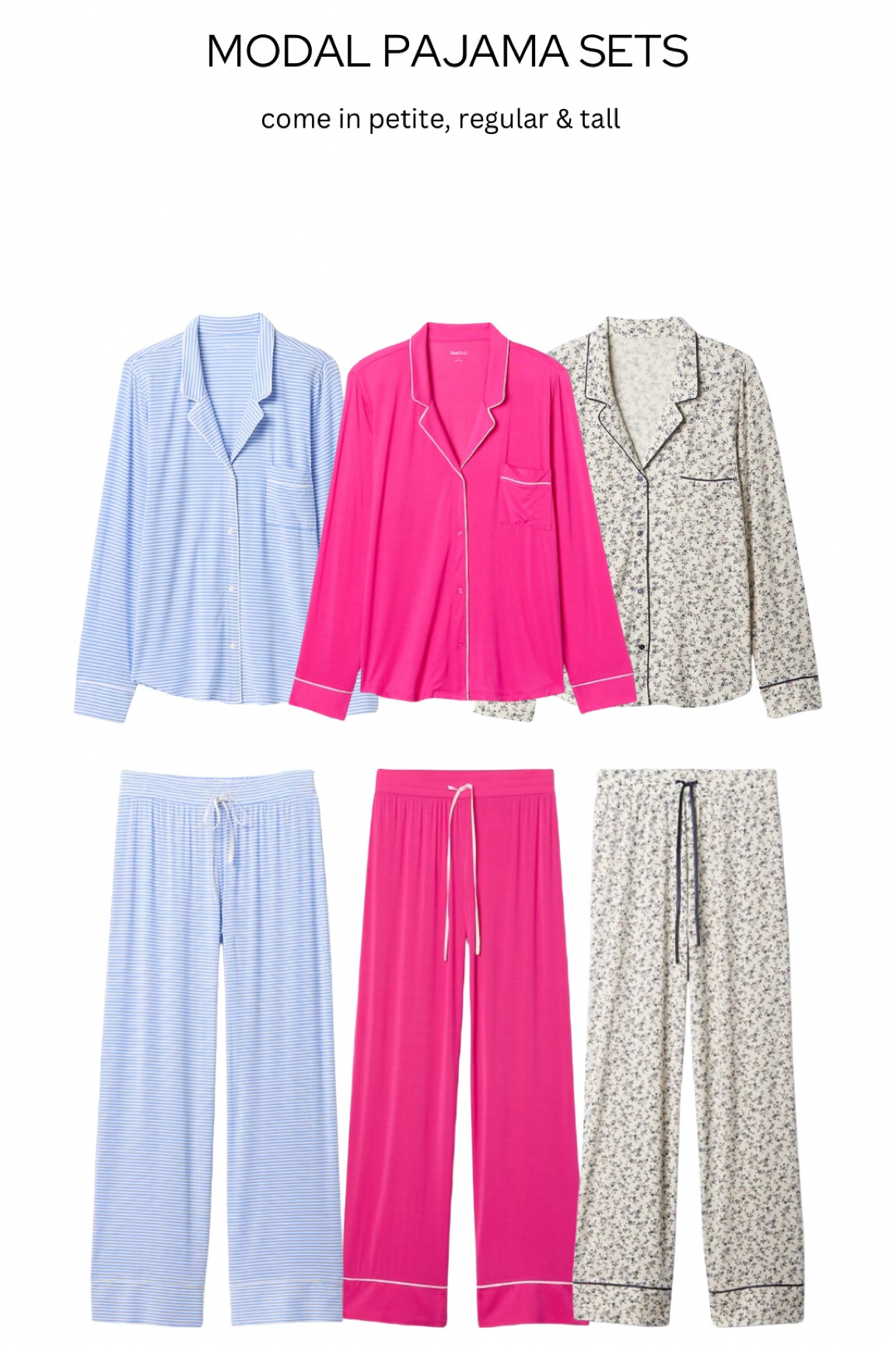 Modal pajama sets 🩷 come in petite, regular & tall

#LTKSaleAlert #LTKFindsUnder50 #LTKFindsUnder100