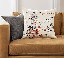 Halloween Embroidered Pillow | Pottery Barn (US)