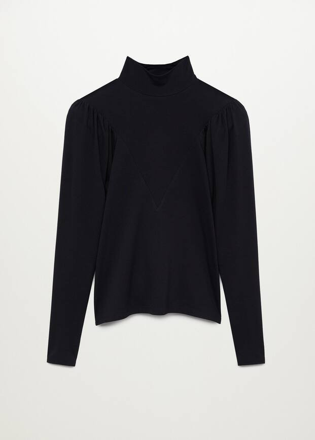 Shirt mit Rollkragen | MANGO (DE)