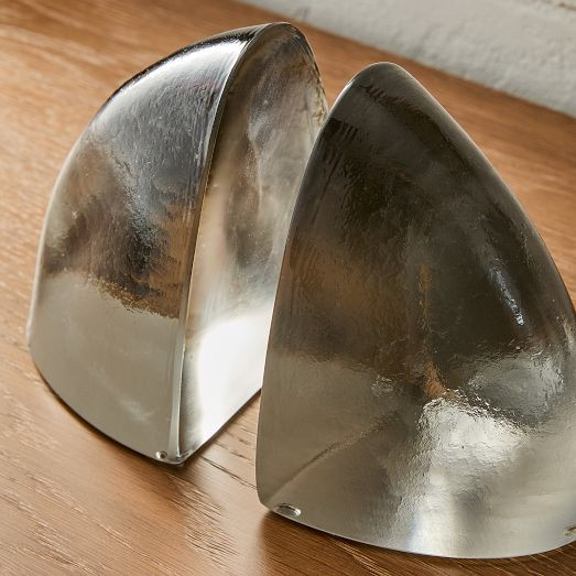 Cast Glass Sculptural Bookend | West Elm (US)