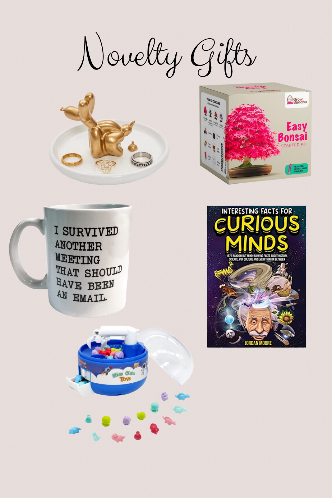 Novelty white elephant gift guide that is work appropriate!

#LTKunder50 #LTKHoliday #LTKCyberweek
