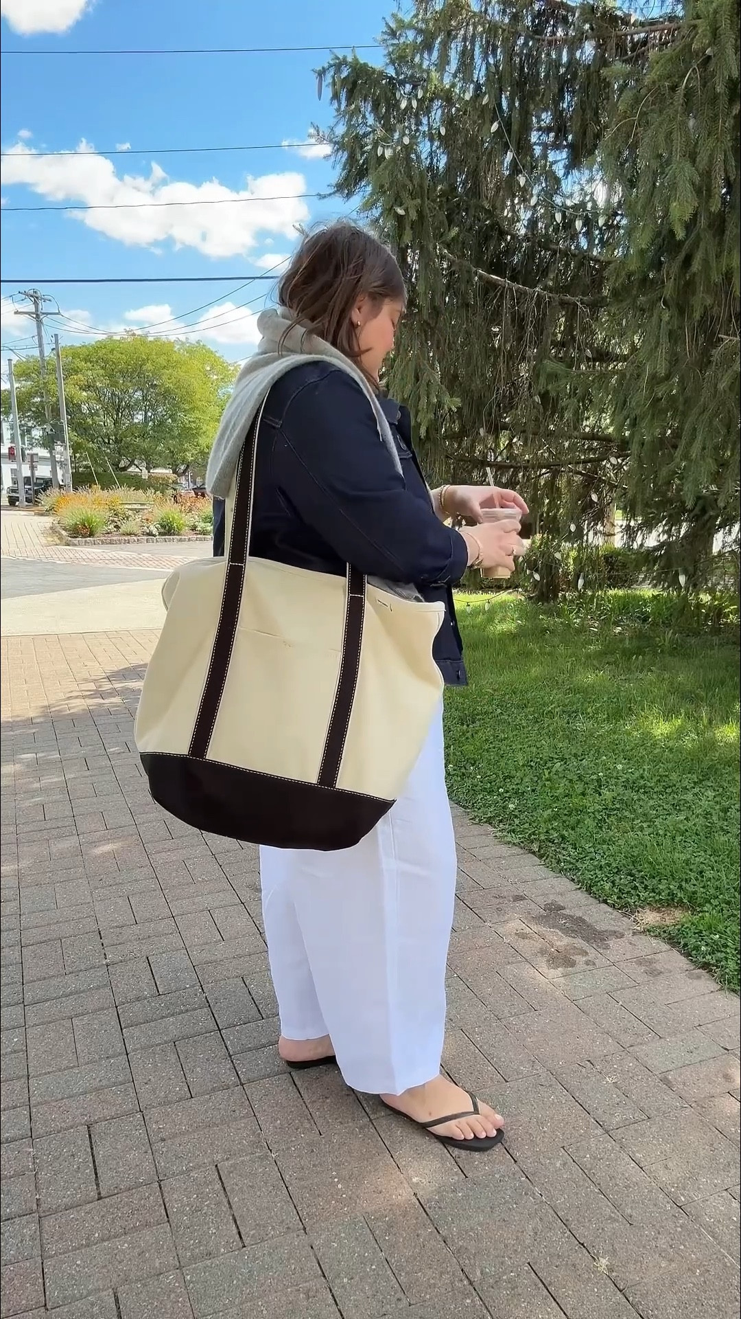 Enjoying this transitional weather in all @landsend #LandsEndPartner, #MyLandsEnd