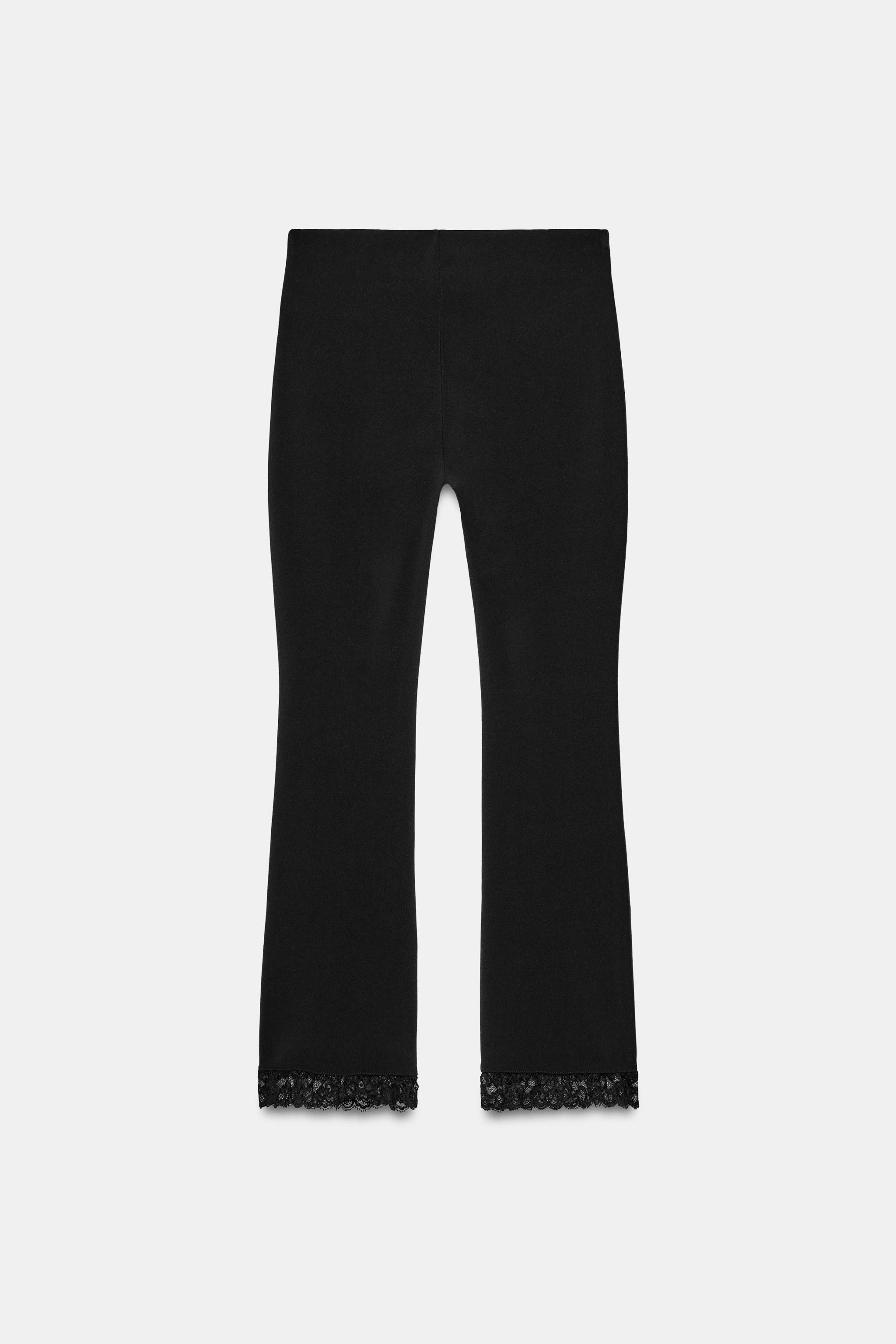 STRETCH MINI FLARE PANTS | Zara US