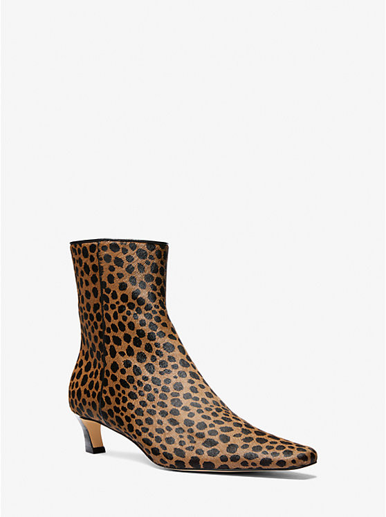 Cosmo Cheetah Print Calf Hair Boot | Michael Kors US