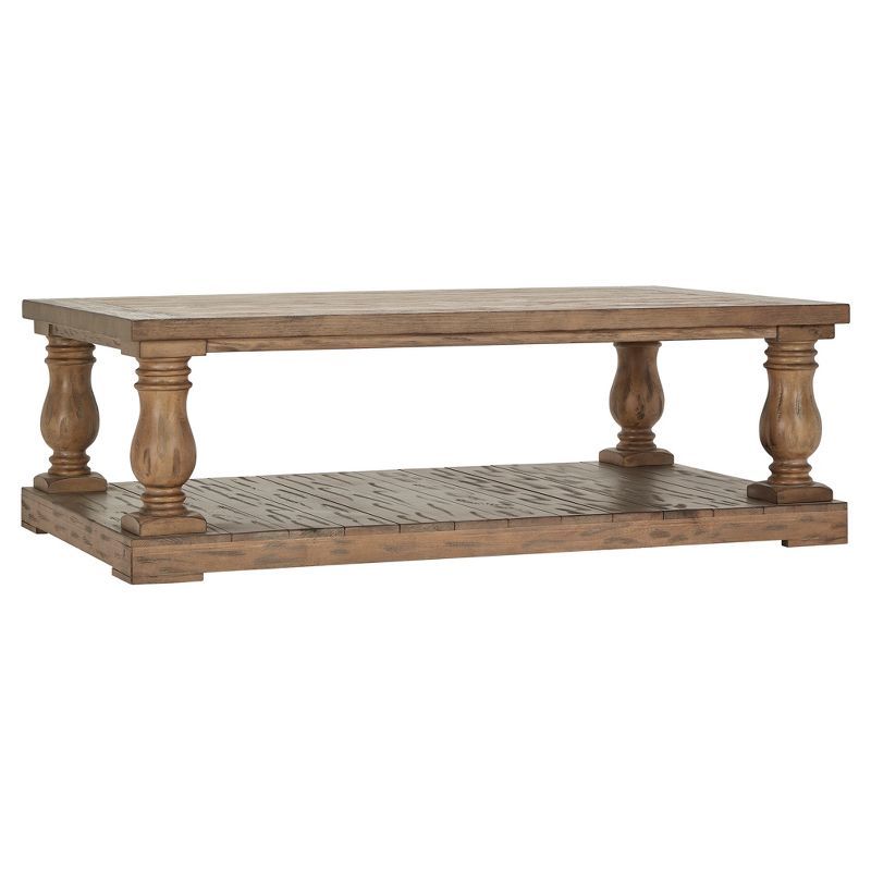 Murray Hill Balustrade Small Coffee Table Natural - Inspire Q | Target