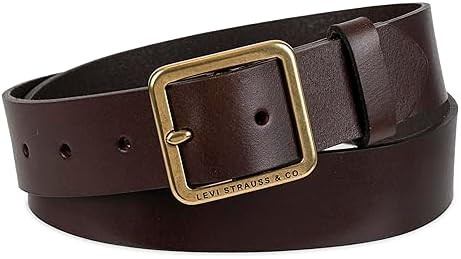 Levi's Women's Casual Leather Square Buckle – Stylish Jeans & Dress Belt (Regular & Plus Sizes) | Amazon (US)