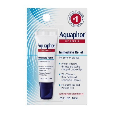 Aquaphor Immediate Relief Lip Repair Balm - 0.35 fl oz | Target