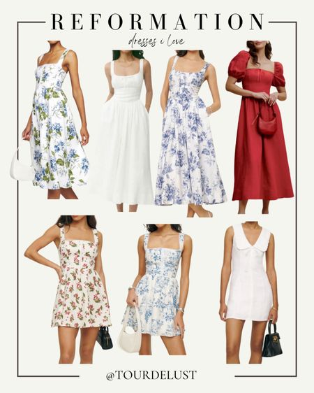 Reformation summer linen dresses 

#LTKTravel #LTKStyleTip
