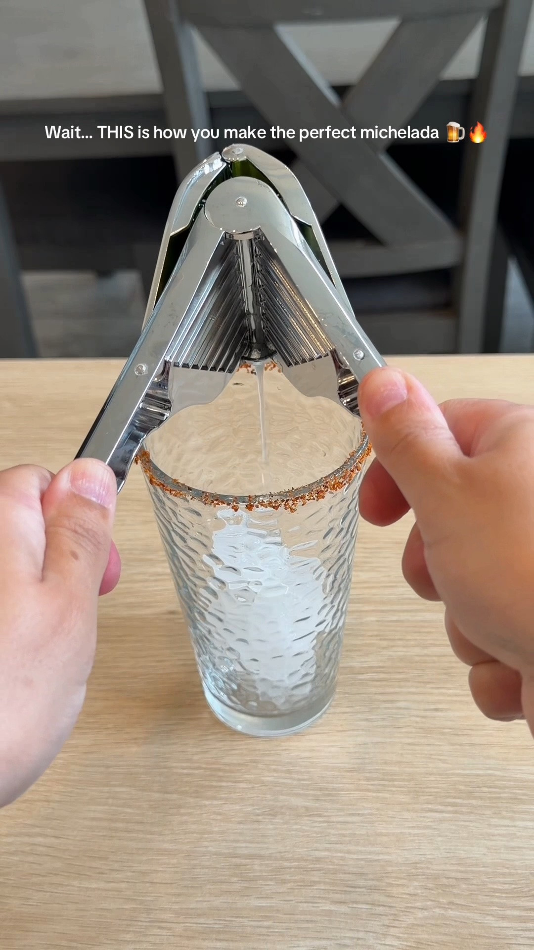 Fresh lemon or lime juice in seconds! 🍋 This stainless steel citrus squeezer makes cooking and cocktails quick, easy, and mess-free.

#CitrusSqueezer #KitchenGadgets #KitchenMustHaves #CookingEssentials

#LTKHome #LTKfoodie