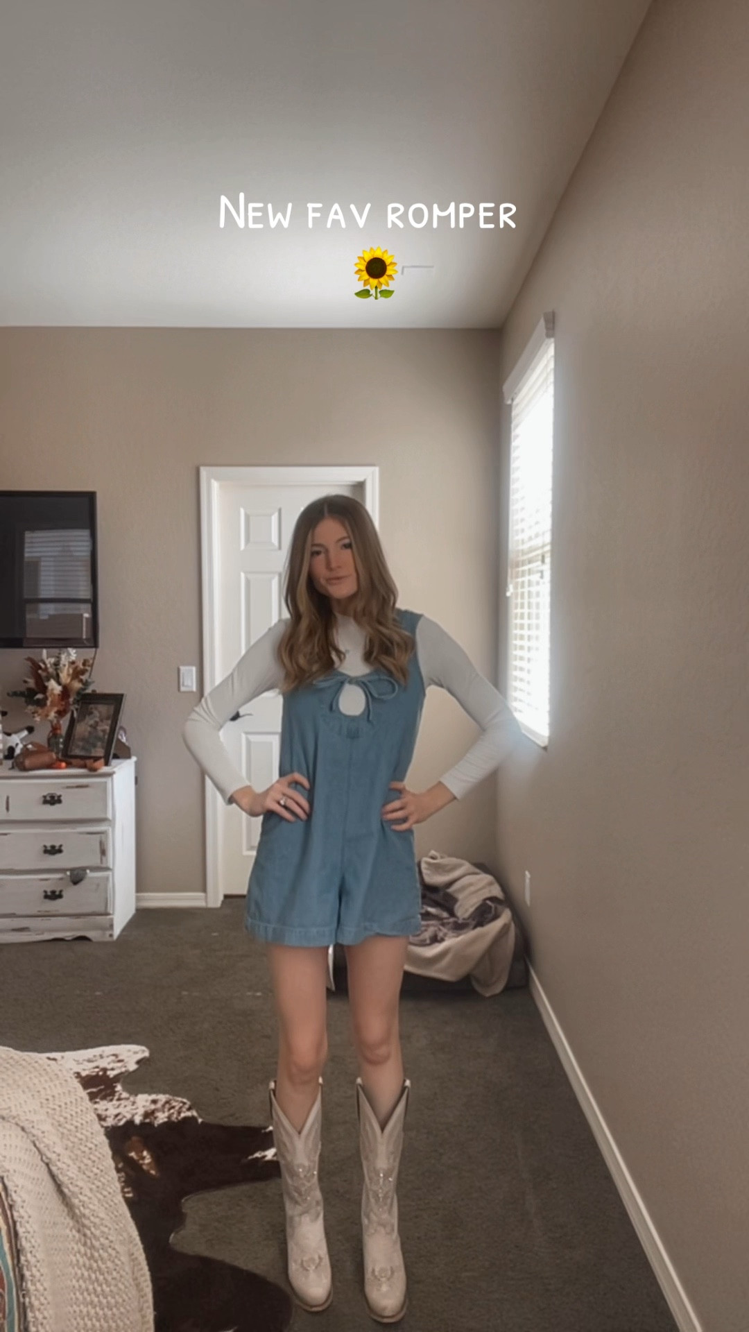 Love that you can dress this romper up or down🤠
