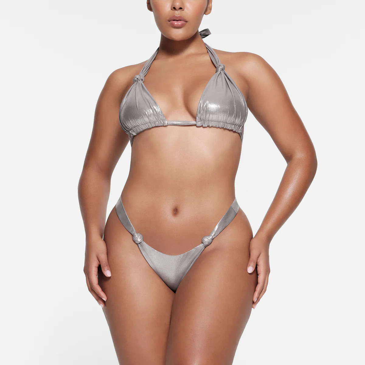 KNOTTED CHEEKY TANGA BOTTOM | SKIMS (US)