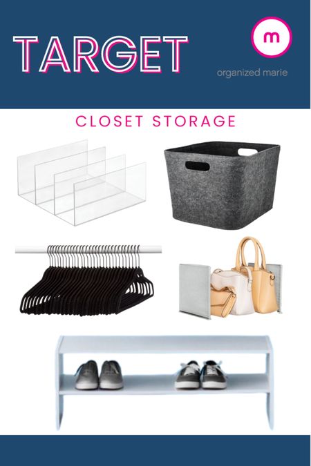 closet storage items from Target! Perfect for your closet revamps while spring cleaning! 

#LTKhome #LTKfamily #LTKstyletip