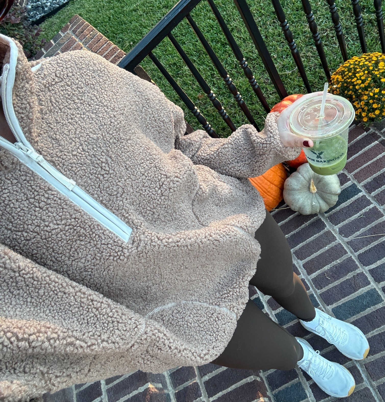 Cozy walk fit - my sweatshirt is on sale & such a great staple Bear

#LTKPetite #LTKSaleAlert #LTKFindsUnder50