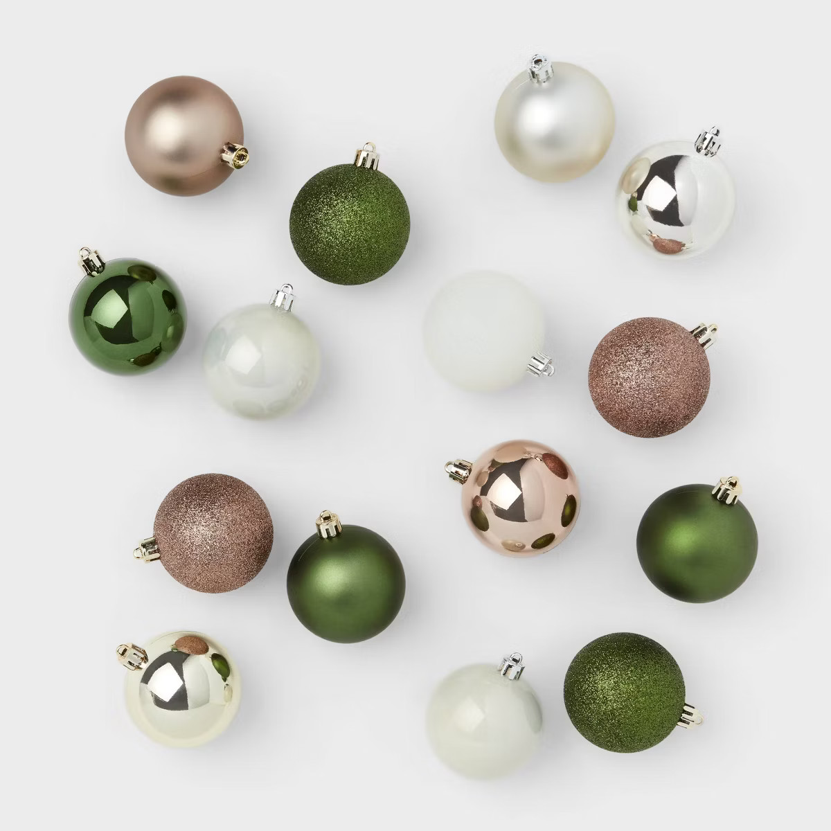 50ct Shatter-Resistant Round Christmas Tree Ornament Set - Wondershop™ | Target