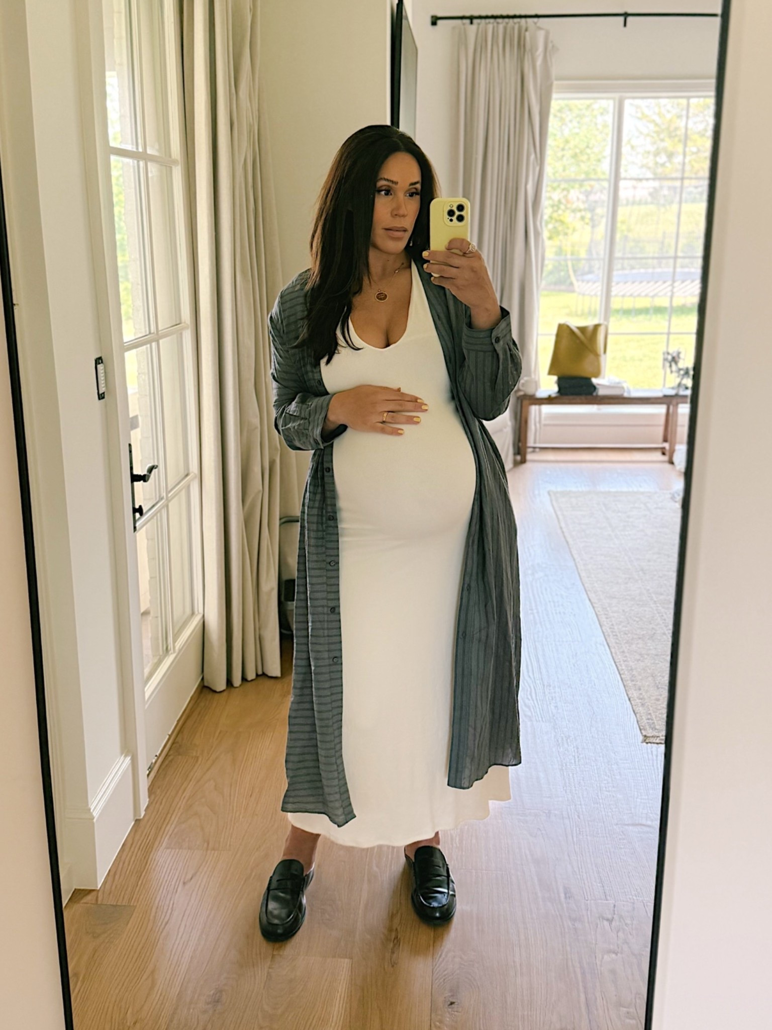 The dream non-maternity dress for a growing bump—the most flattering lightweight knit that has stretched with me even to full term

Maternity
Pregnancy
Dress
Spring dress
Summer dress
Bump

#LTKmomlife #LTKootd #LTKBump