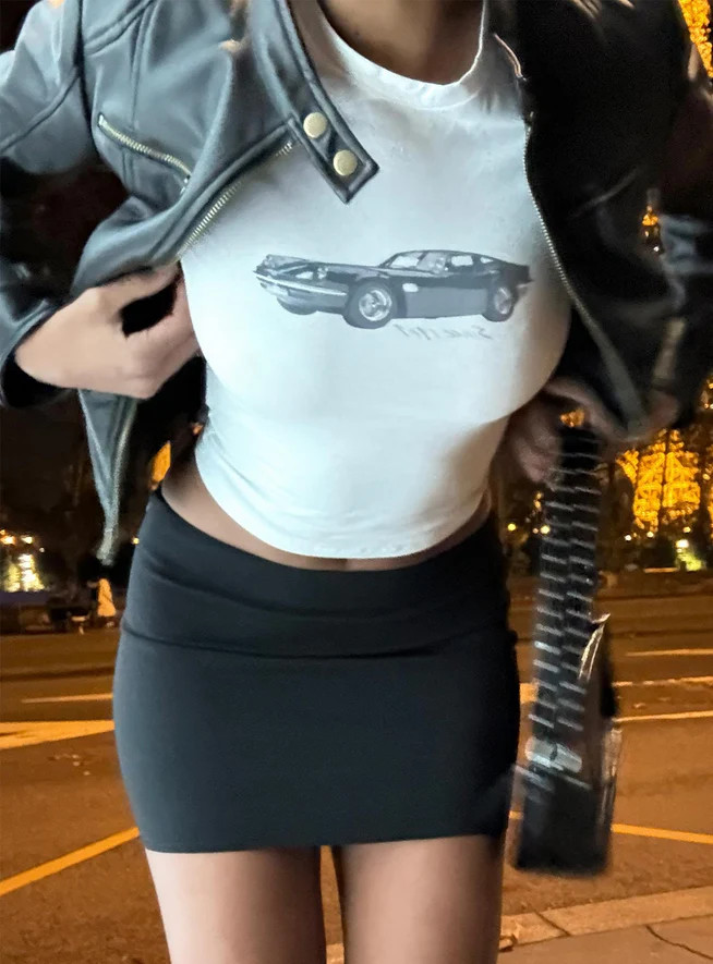 Vintage Car Top White | Princess Polly US