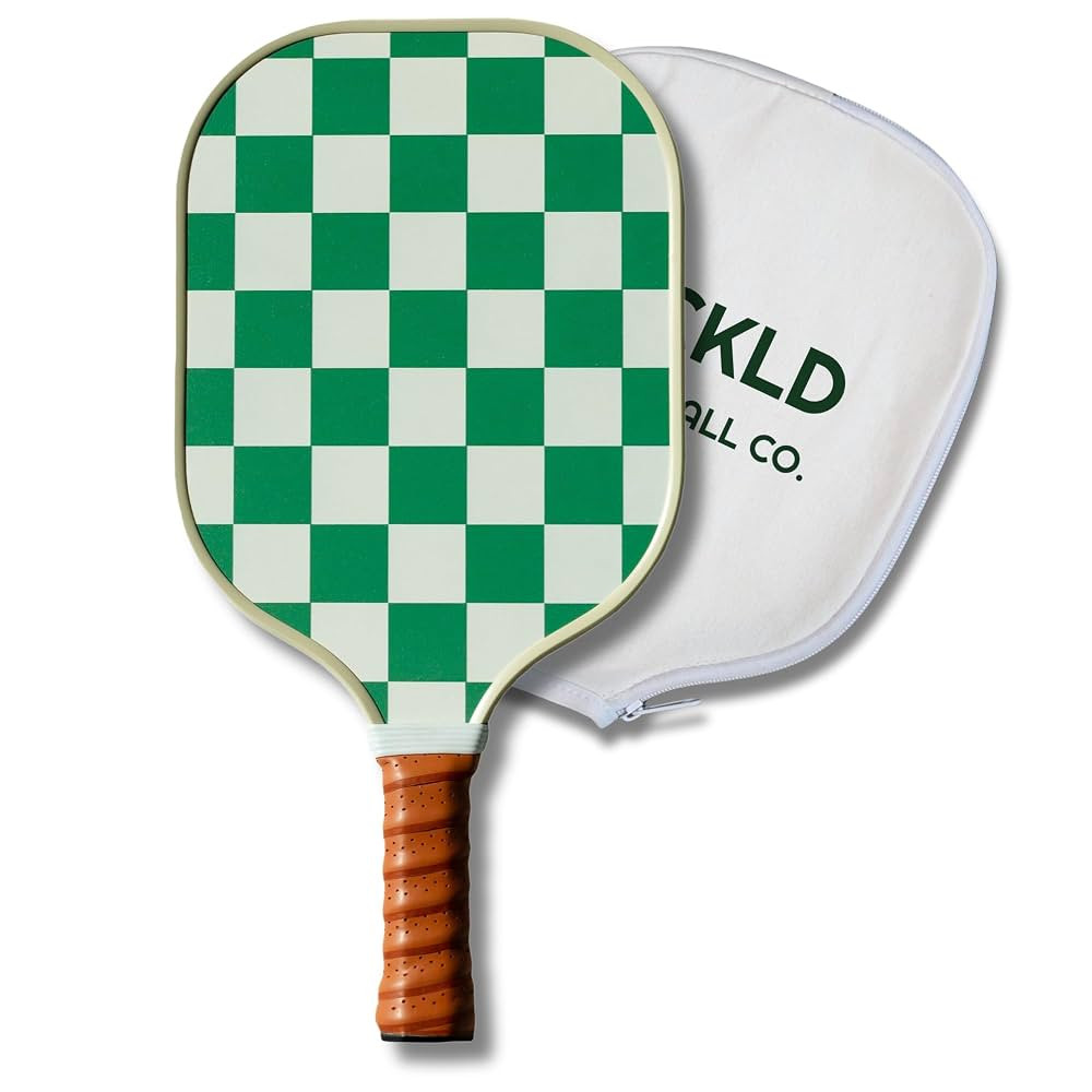 Stylish Premium Pickleball Paddle Racket | Durable Fiberglass Surface | Honeycomb Core | Perfect ... | Amazon (US)