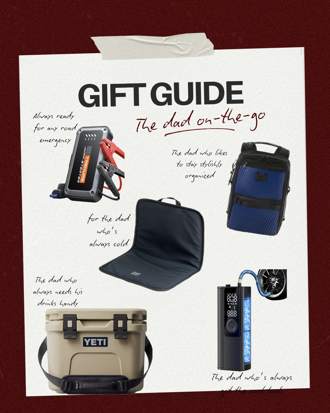 ‘Cause moms and dads need cool stuff too 

#LTKHoliday #LTKmomlife #LTKGiftGuide