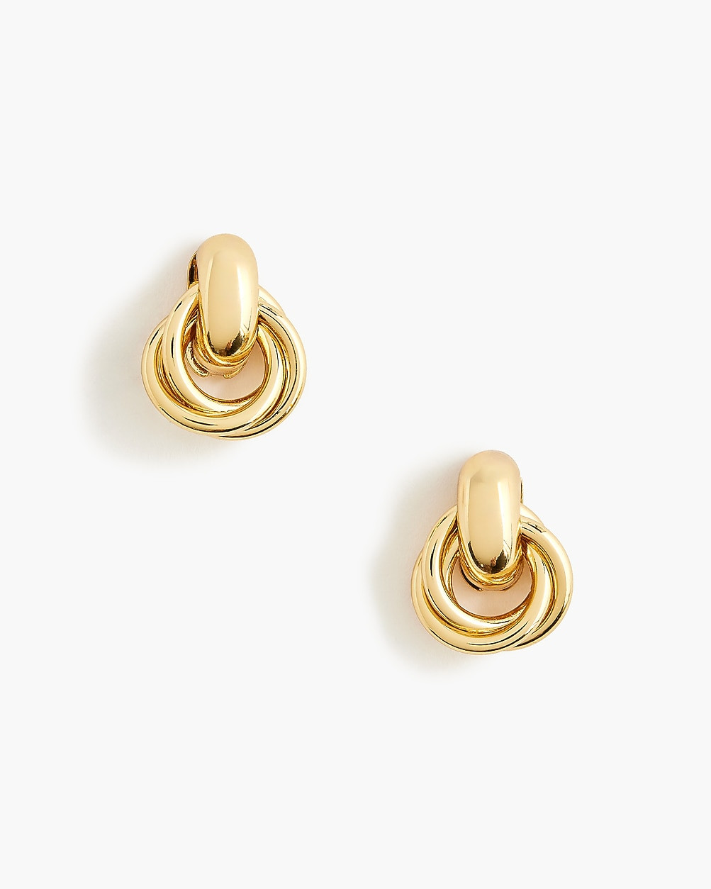 Knotted drop statement earrings | J.Crew Factory