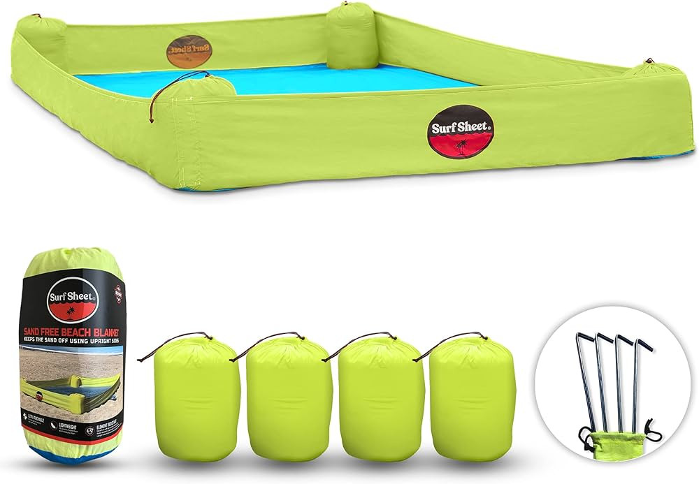 Sandproof Beach Blanket - Oversize Large Outdoor Picnic Blanket for Beaches & Camping - Portable ... | Amazon (US)