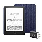 Kindle Paperwhite Essentials Bundle including Kindle Paperwhite - Wifi, Ad-supported, Amazon Fabric Cover, and Power Adapter | Amazon (US)