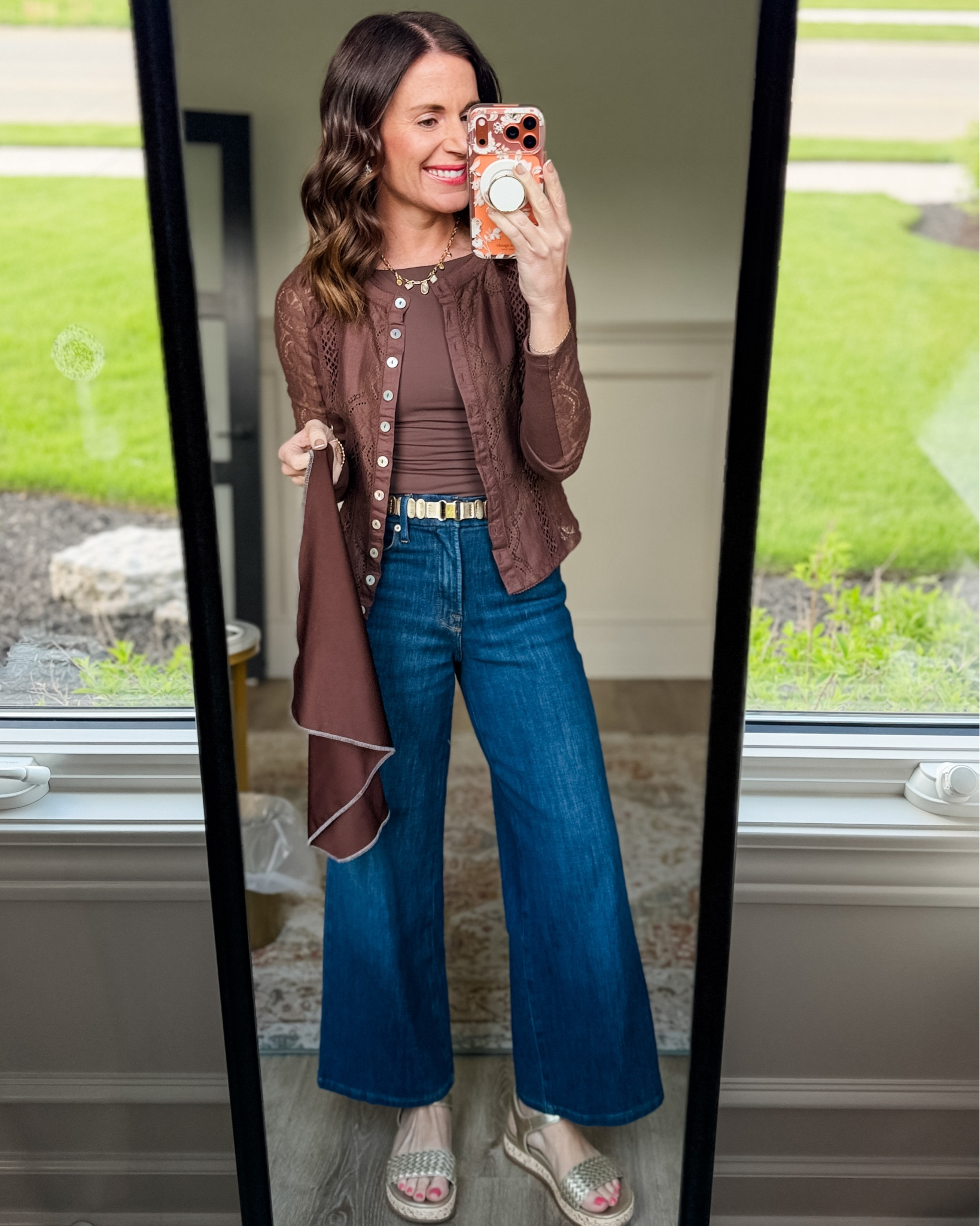 Cardigan XS 
Jeans 25 Petite 
Shoes 7W

#LTKPetite